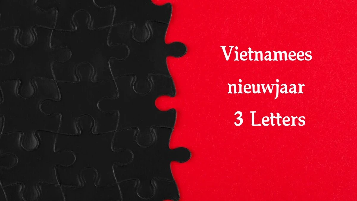 Vietnamees nieuwjaar 3 Letters