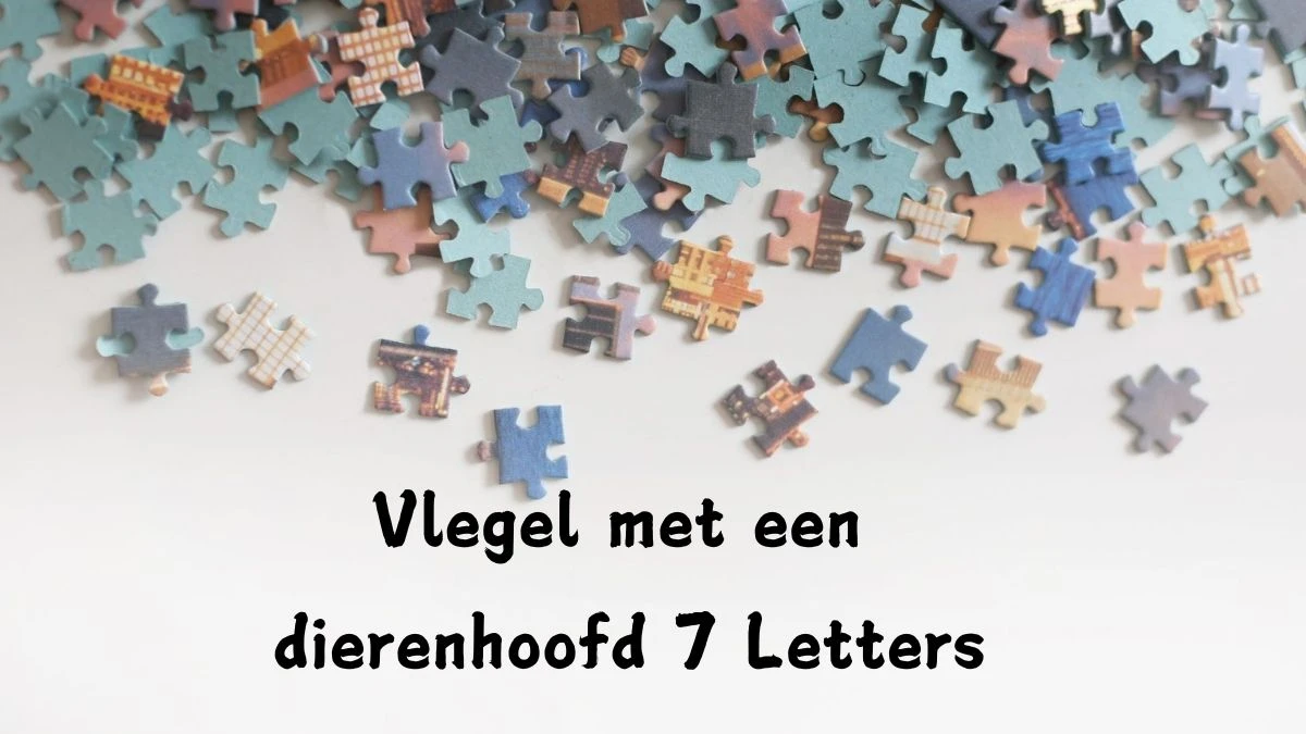 Vlegel met een dierenhoofd 7 Letters Cryptogrammen