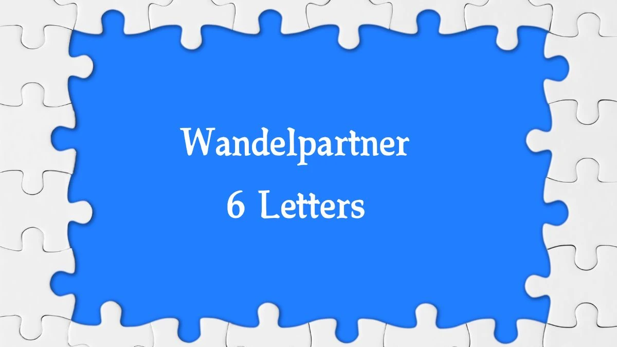 Wandelpartner 6 Letters