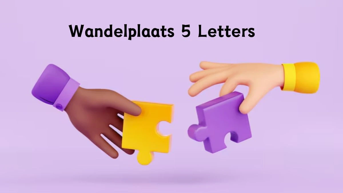 Wandelplaats 5 Letters