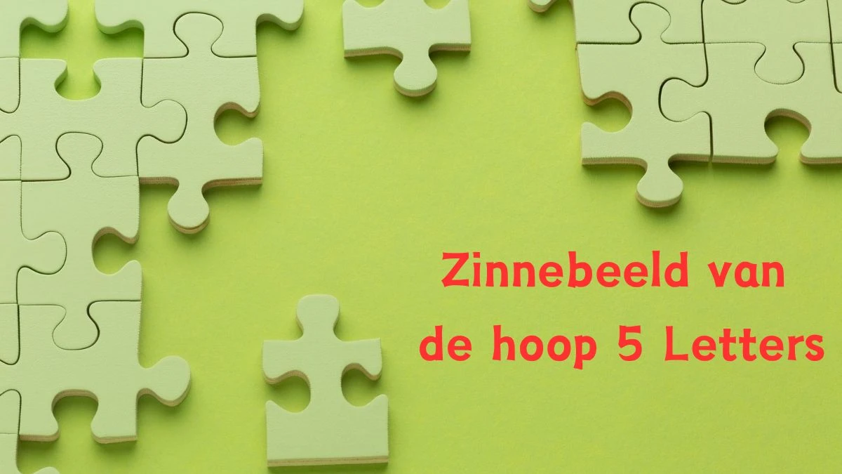 Zinnebeeld van de hoop 5 Letters Cryptogrammen