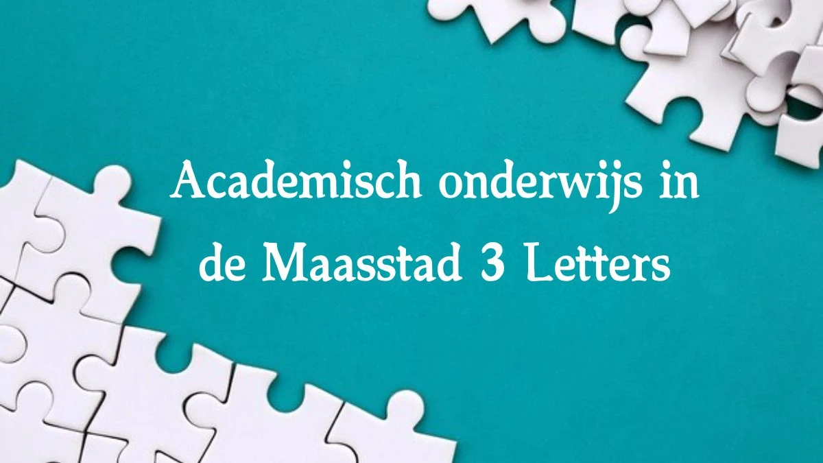 Academisch onderwijs in de Maasstad 3 Letters