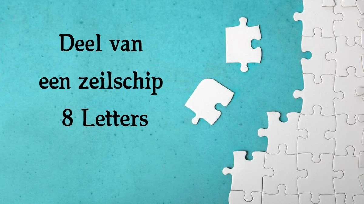 Deel van een zeilschip 8 Letters