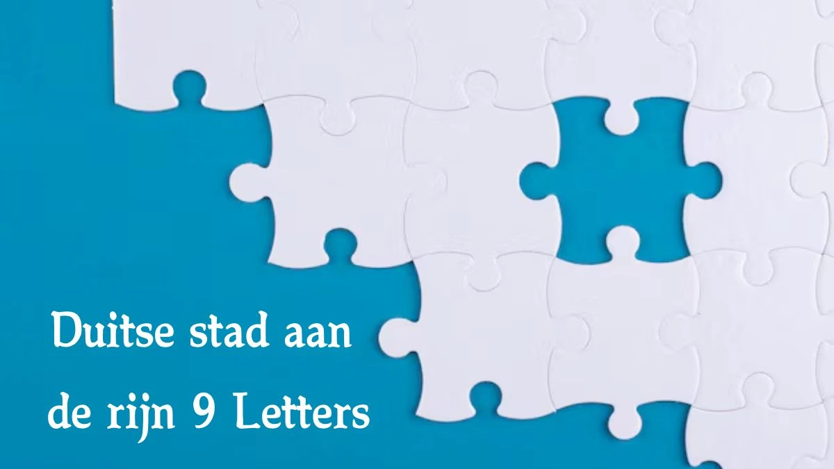 Duitse stad aan de rijn 9 Letters