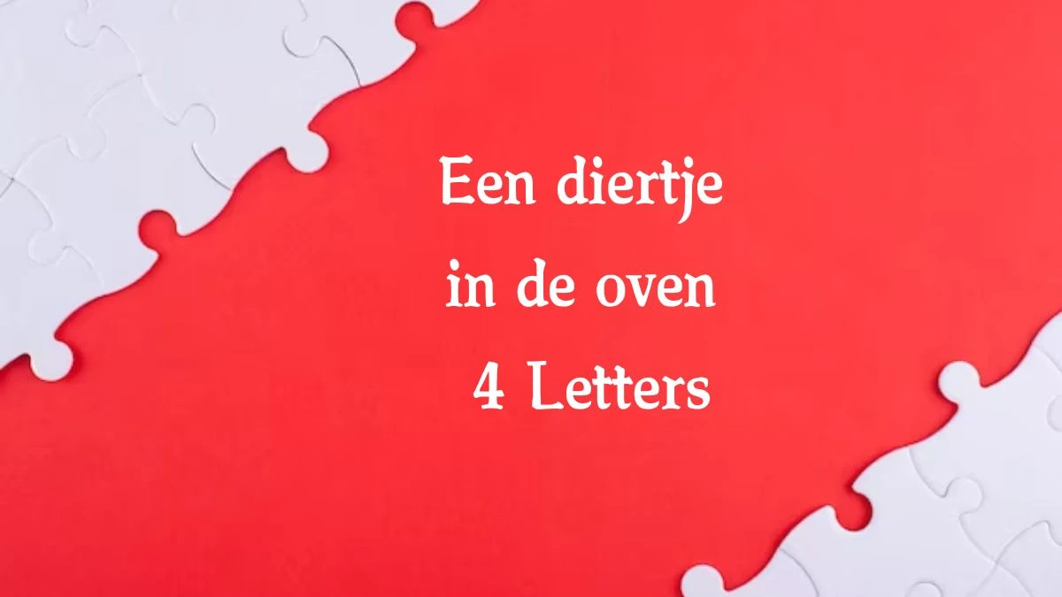 Een diertje in de oven 4 Letters Cryptogrammen