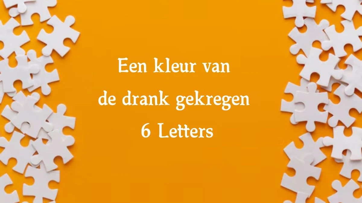 Een kleur van de drank gekregen 6 Letters Cryptogrammen