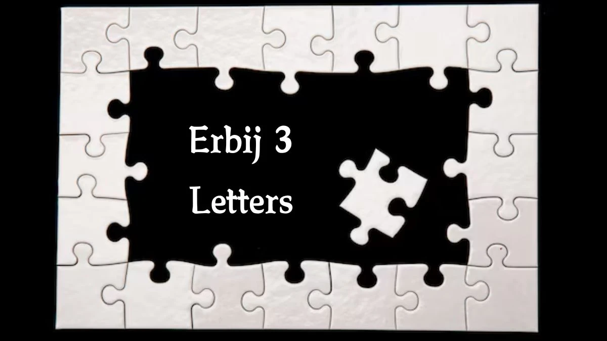 Erbij 3 Letters