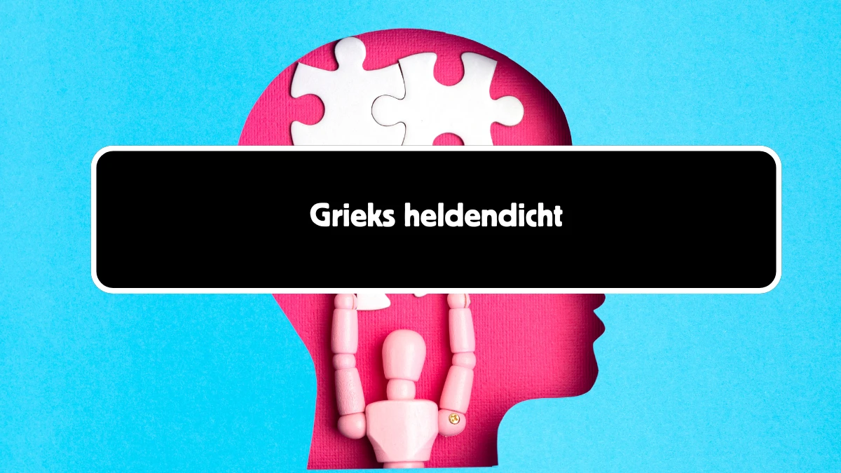 Grieks heldendicht 5 Letters