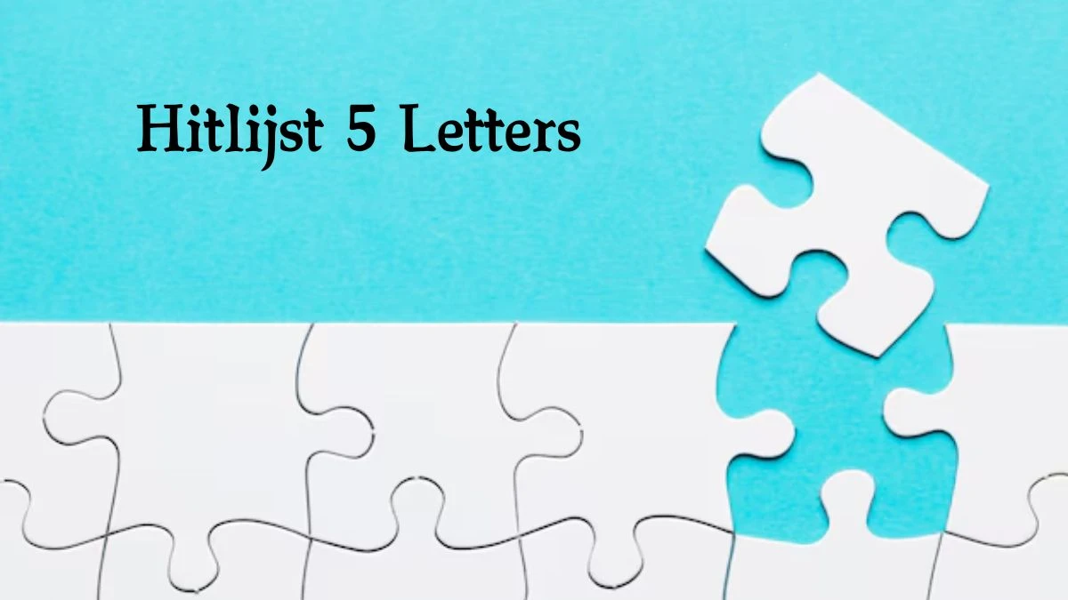 Hitlijst 5 Letters