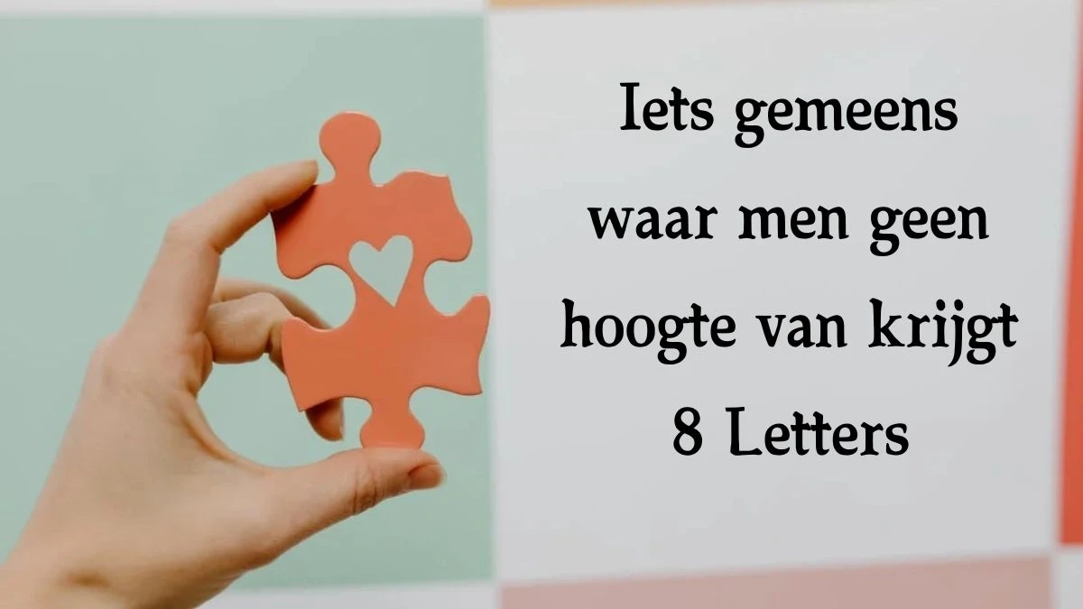 Iets gemeens waar men geen hoogte van krijgt 8 Letters Cryptogrammen