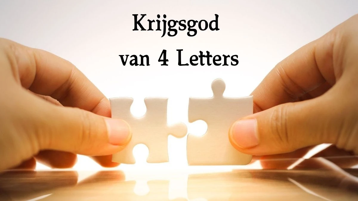 Krijgsgod van 4 Letters