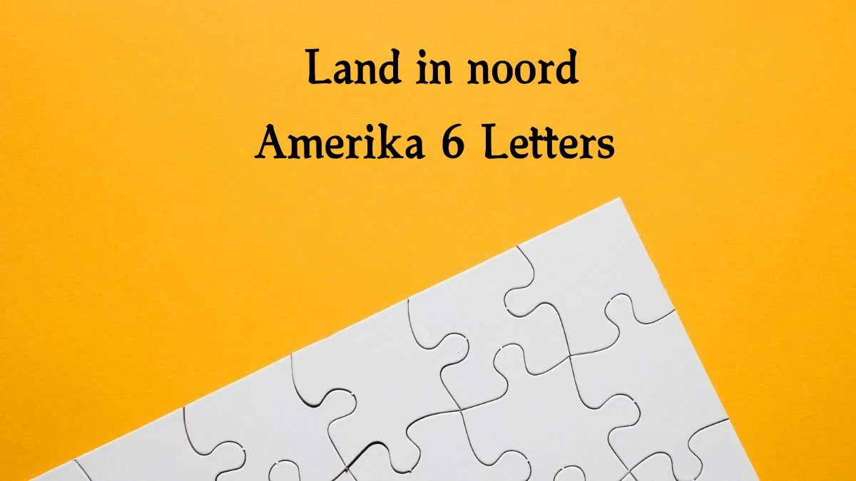 Land in noord Amerika 6 Letters