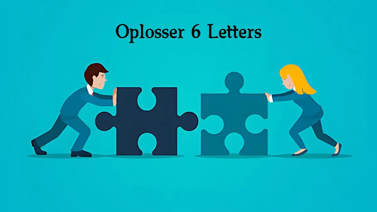 Oplosser 6 Letters