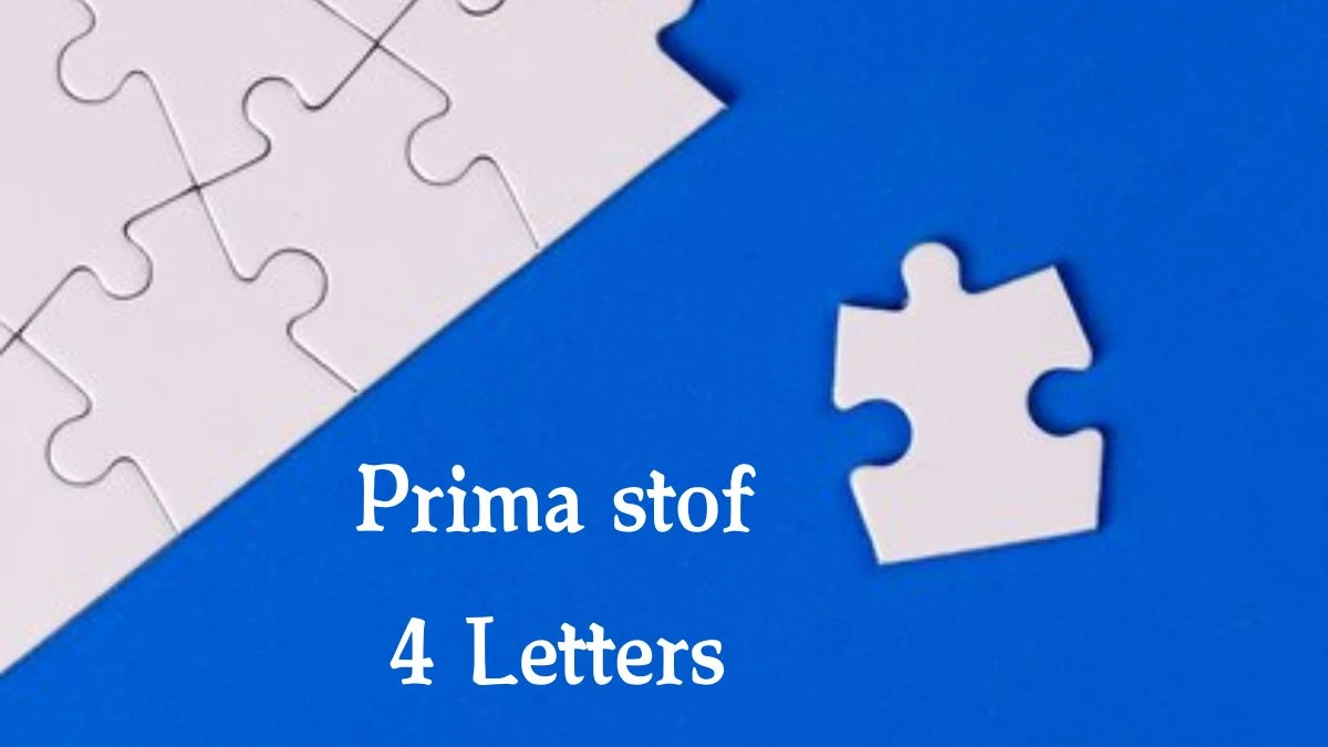 Prima stof 4 Letters