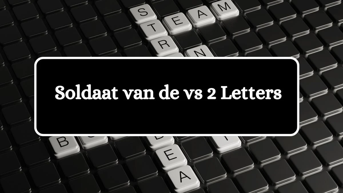 Soldaat van de vs 2 Letters