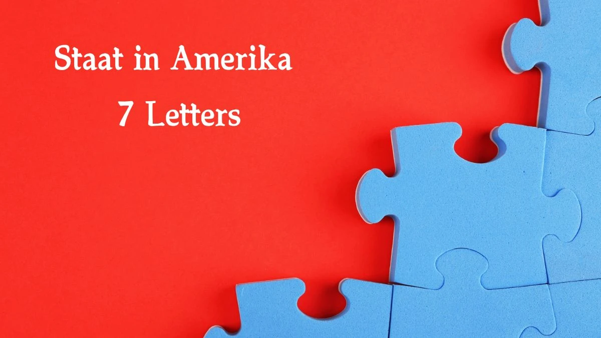 Staat in Amerika 7 Letters