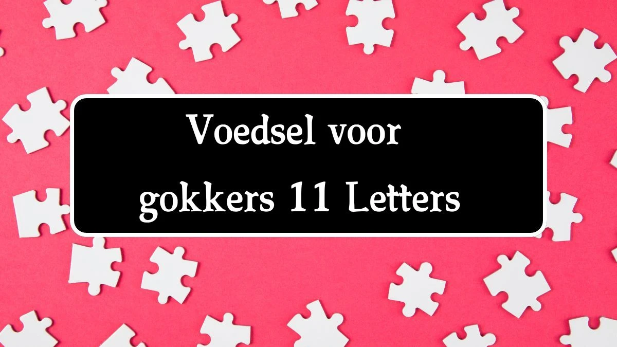 Voedsel voor gokkers 11 Letters Cryptogrammen