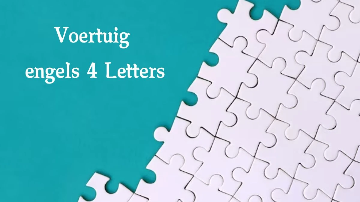 Voertuig engels 4 Letters