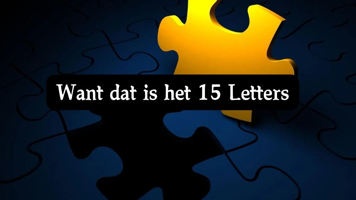 Waar lijkt het op? Heel erg 6 Letters