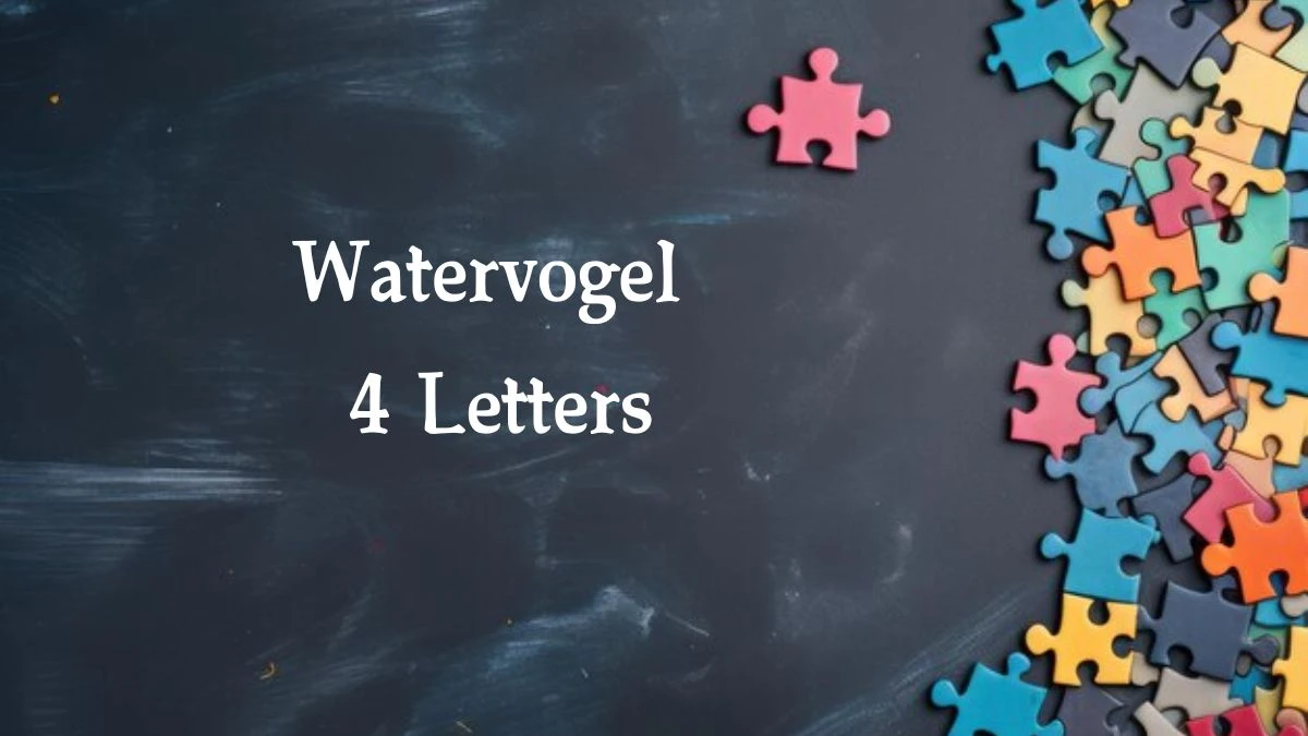 Watervogel 4 Letters