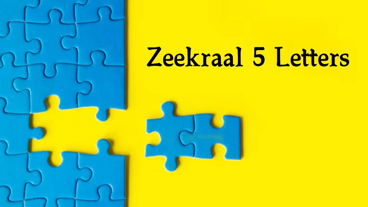 Zeekraal 5 Letters