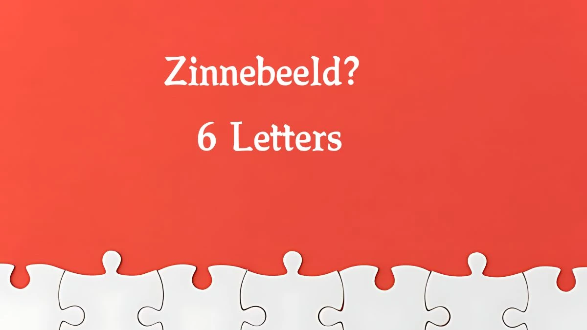 Zinnebeeld? 6 Letters