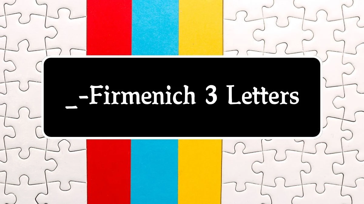 _-Firmenich 3 Letters