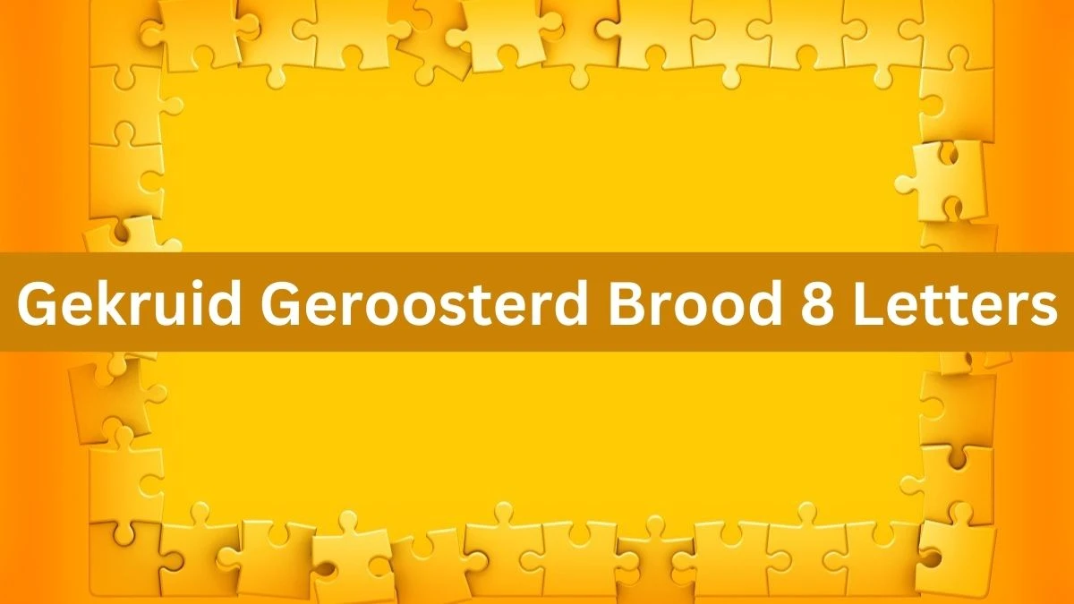 Gekruid Geroosterd Brood 8 Letters