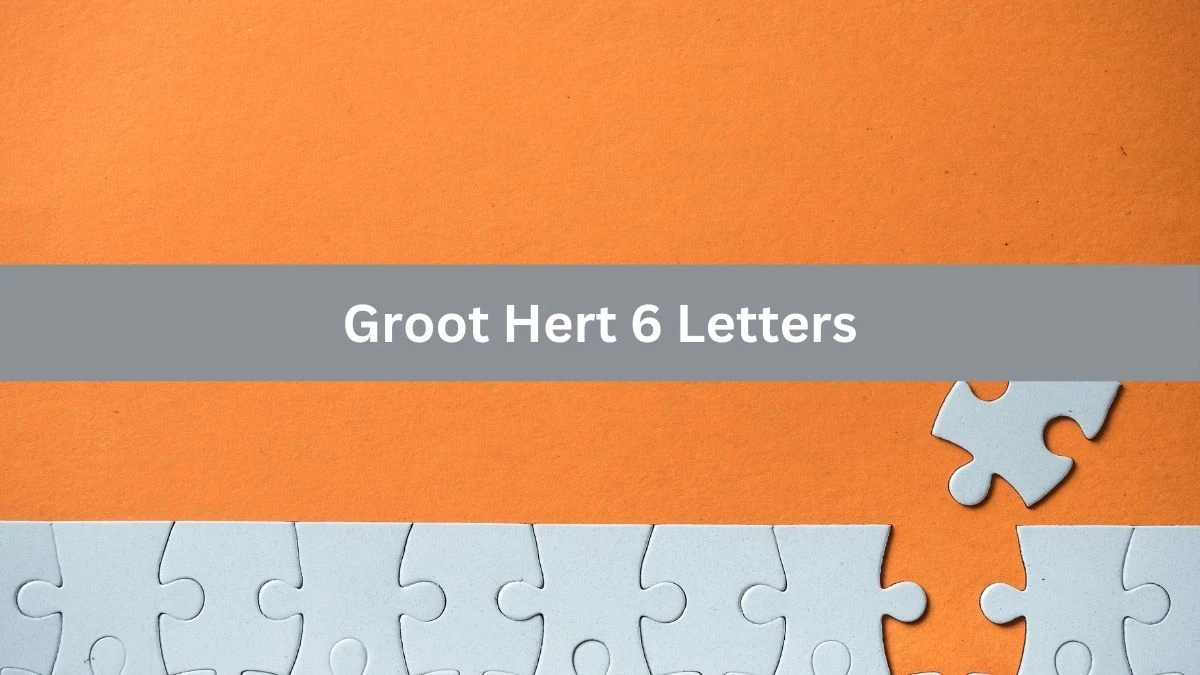 Groot Hert 6 Letters