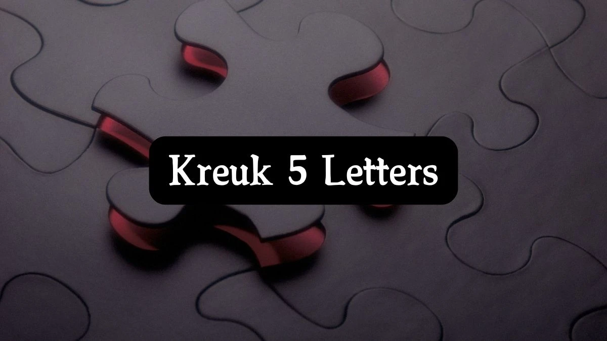 Kreuk 5 Letters