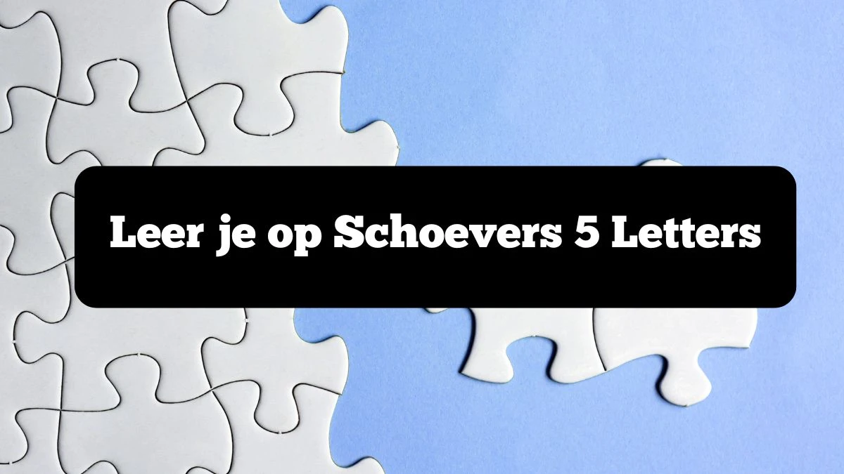 Leer je op Schoevers 5 Letters