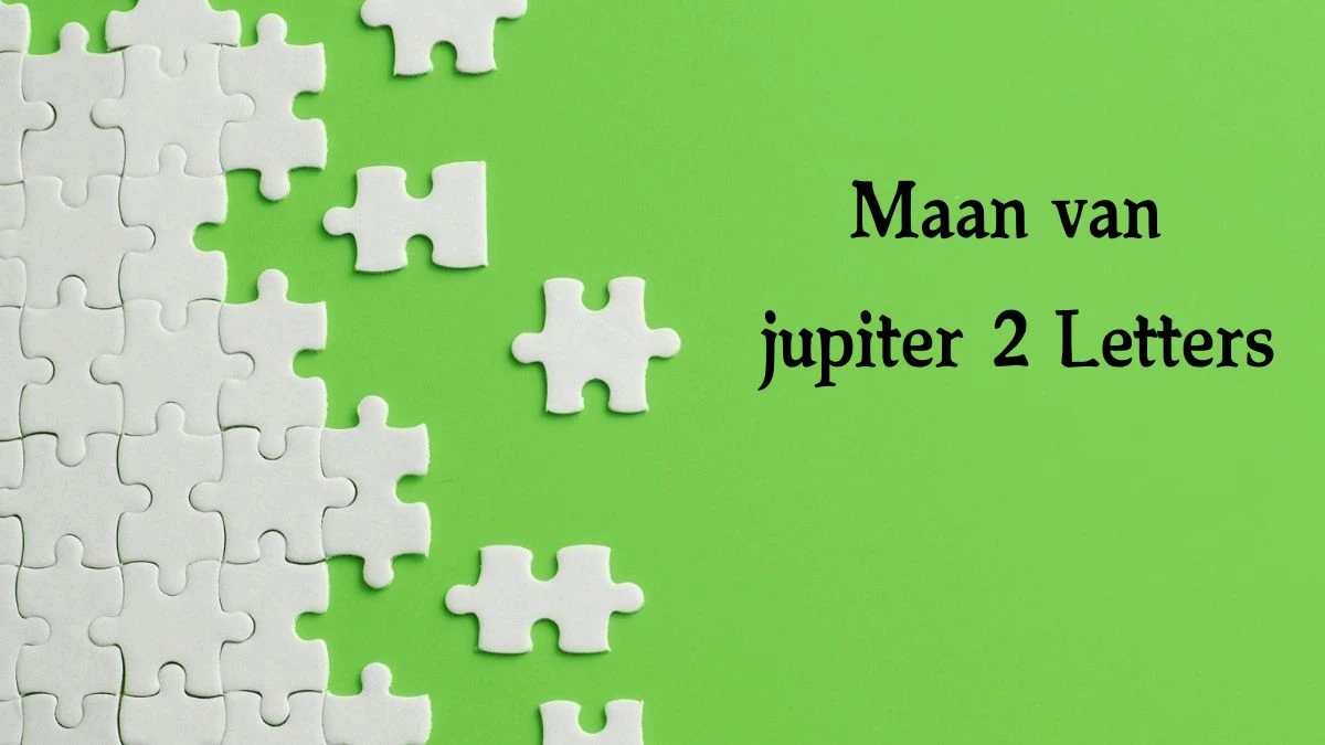 Maan van jupiter 2 Letters