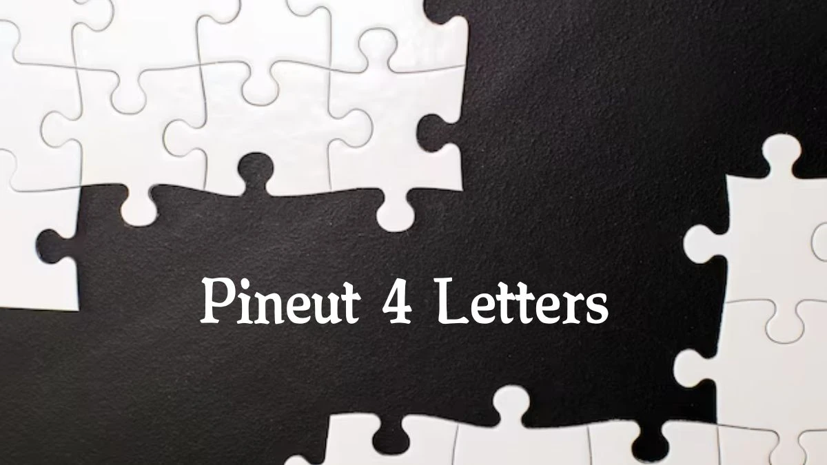 Pineut 4 Letters