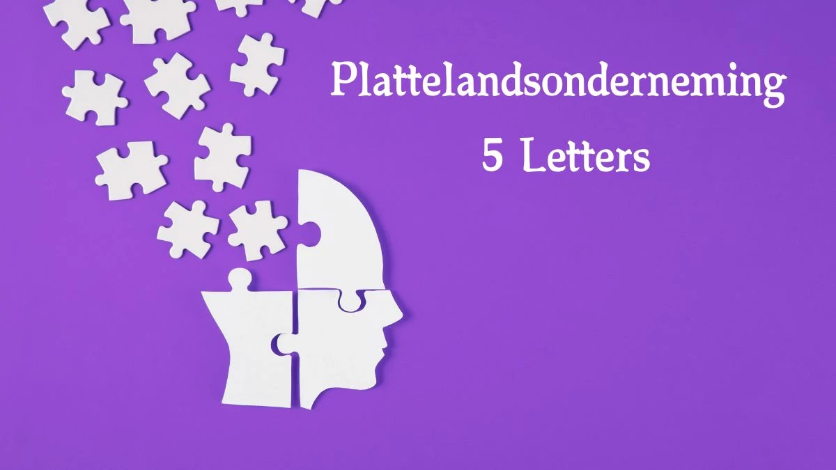 Plattelandsonderneming 5 Letters