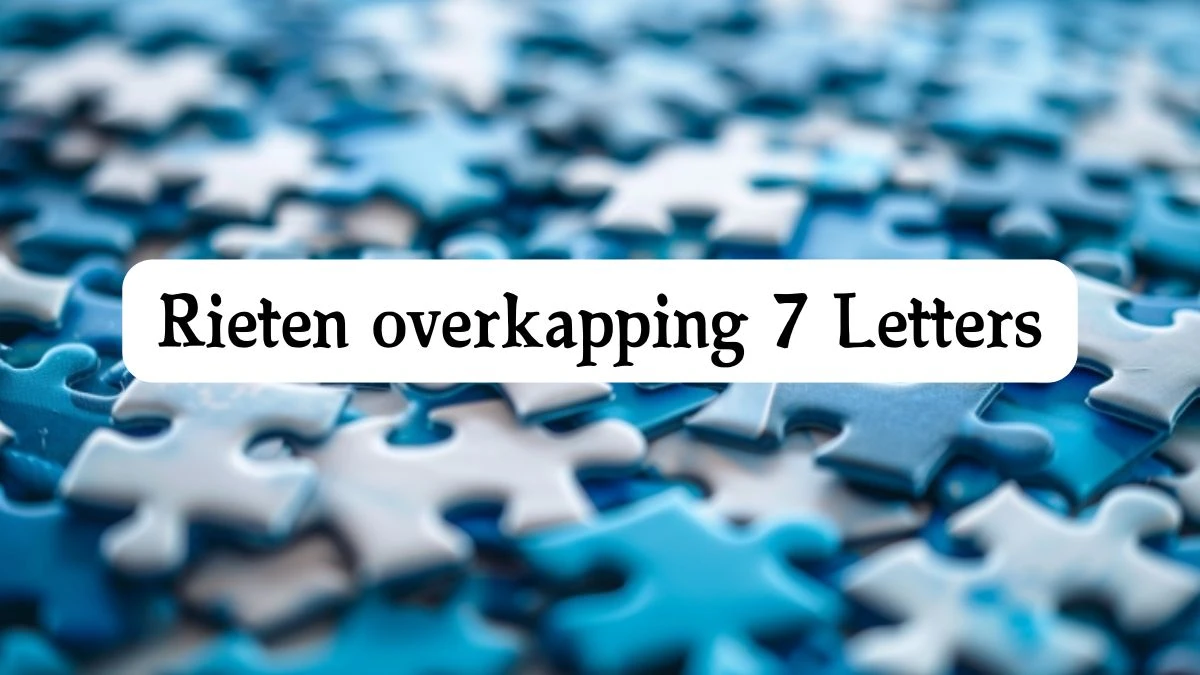 Rieten overkapping 7 Letters