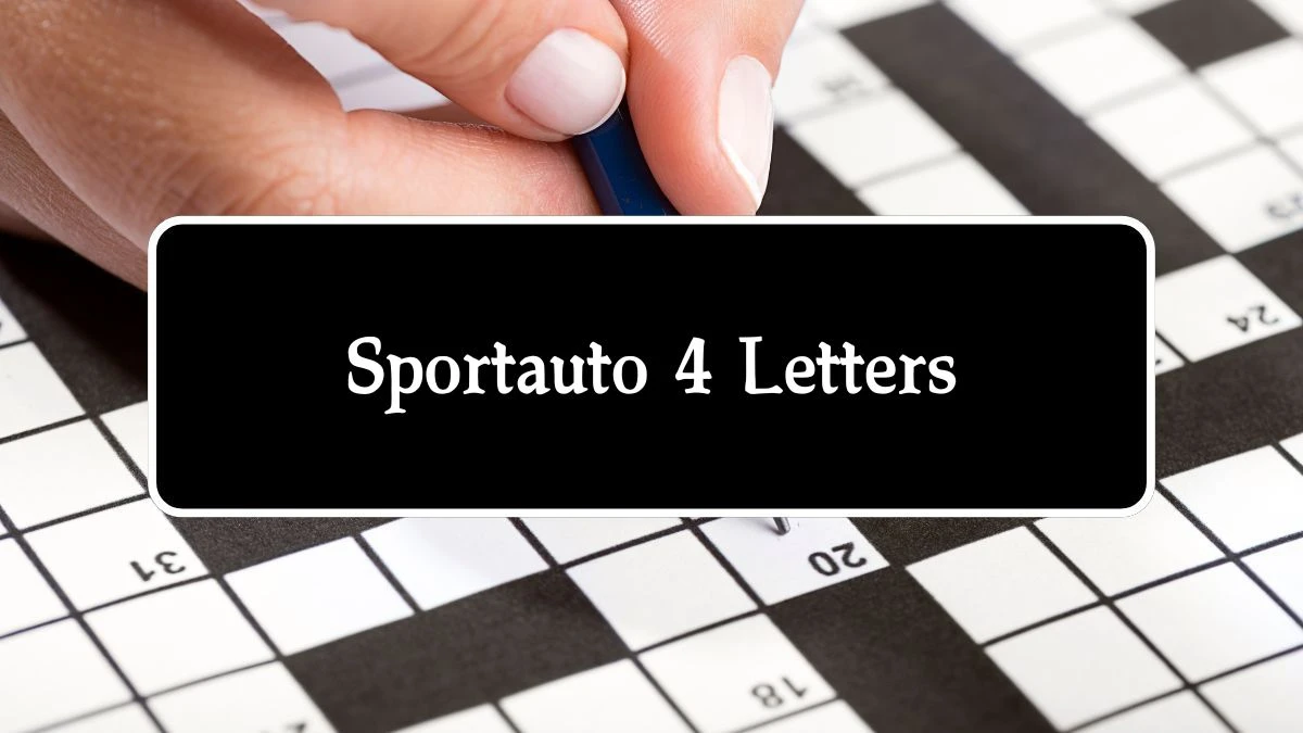 Sportauto 4 Letters