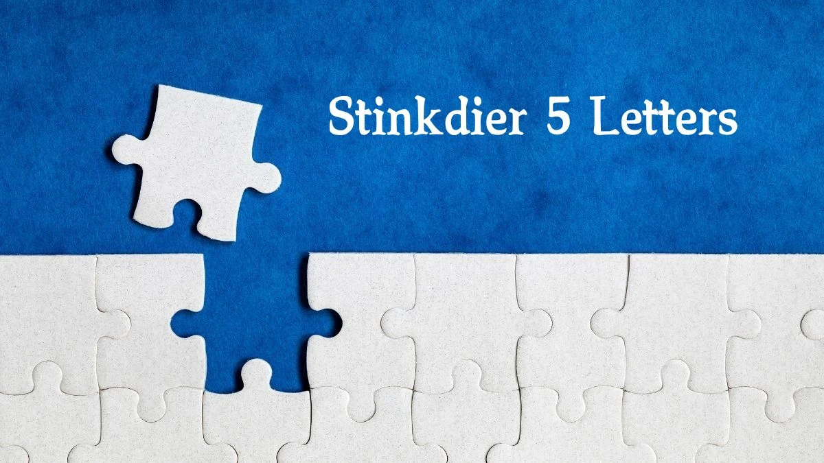 Stinkdier 5 Letters