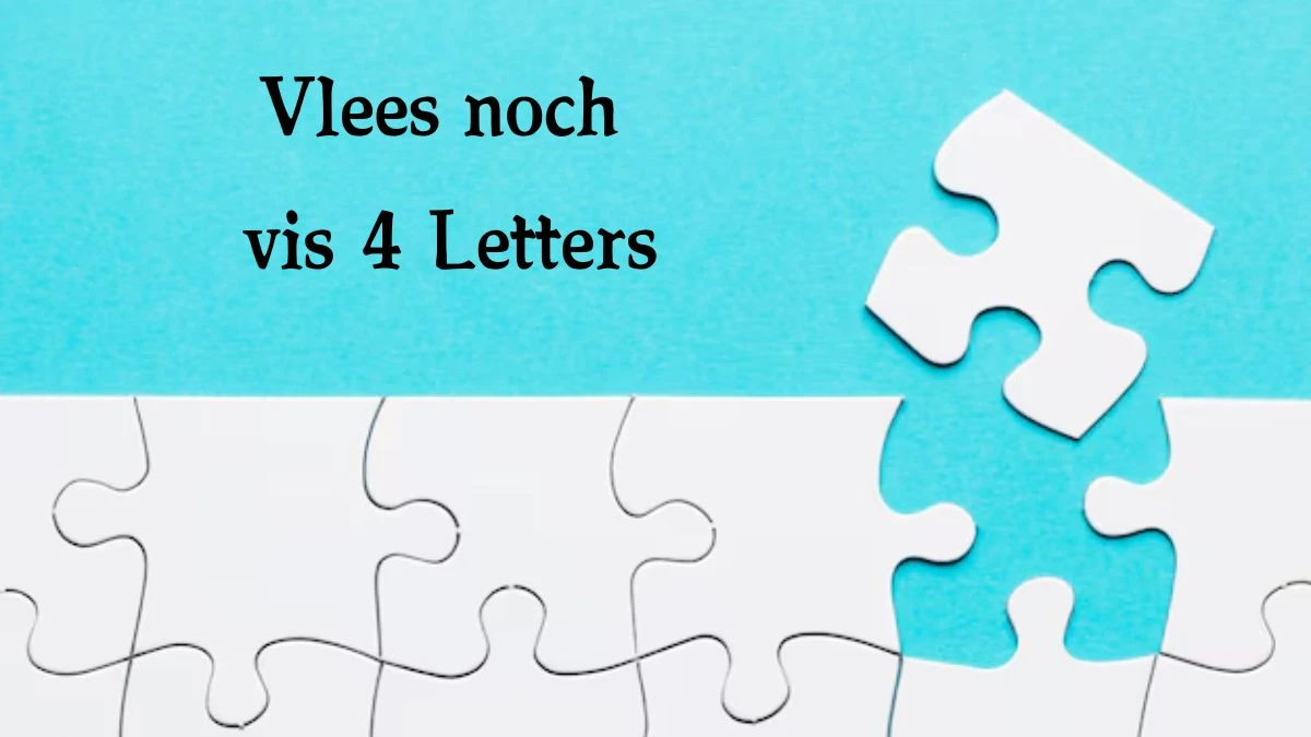 Vlees noch vis 4 Letters