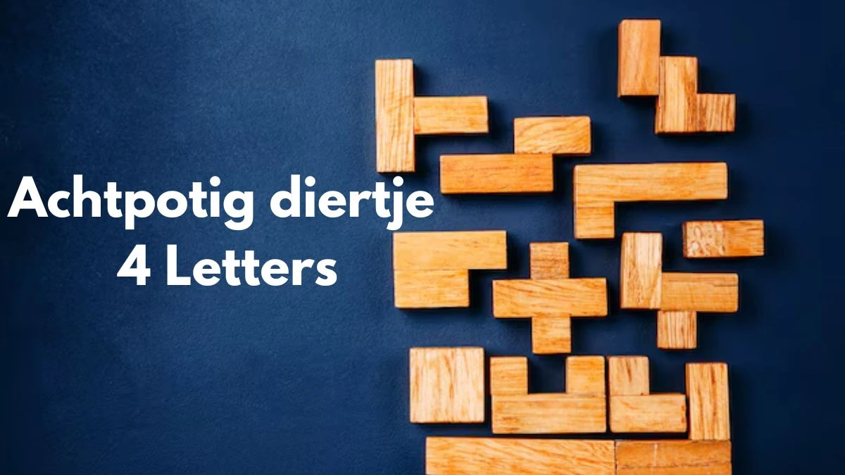 Achtpotig diertje 4 Letters