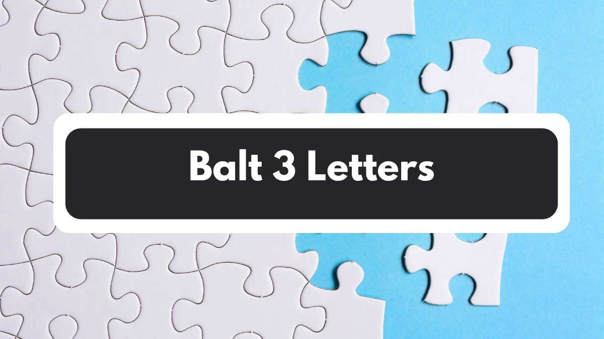 Balt 3 Letters