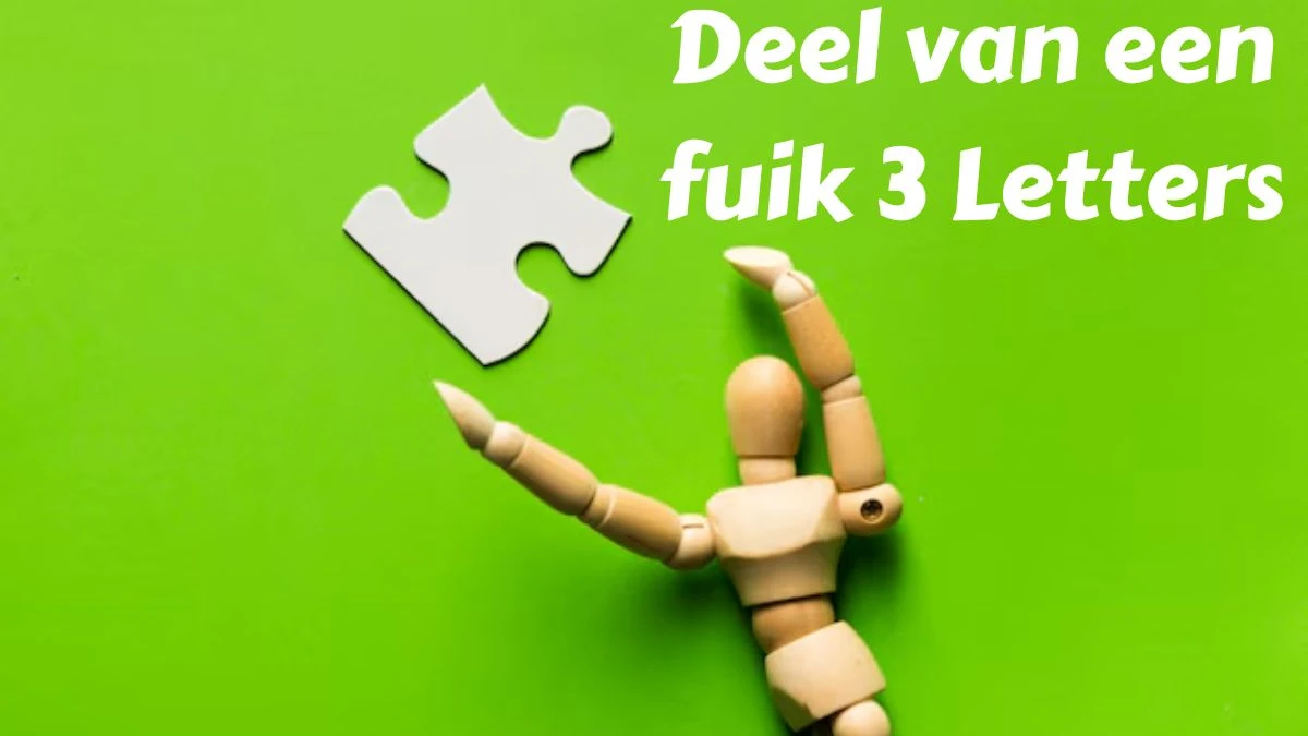 Deel van een fuik 3 Letters