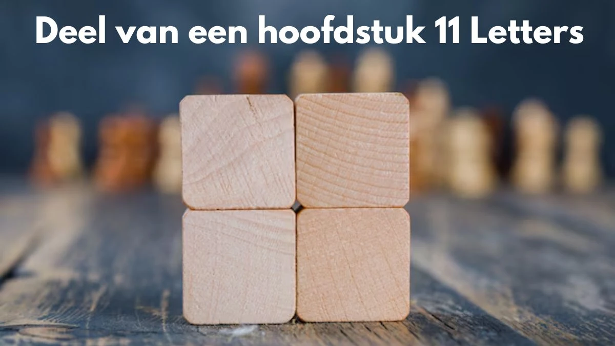 Deel van een hoofdstuk 9 Letters