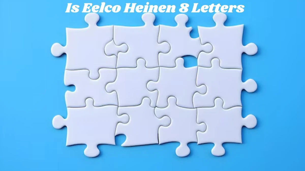 Is Eelco Heinen 8 Letters