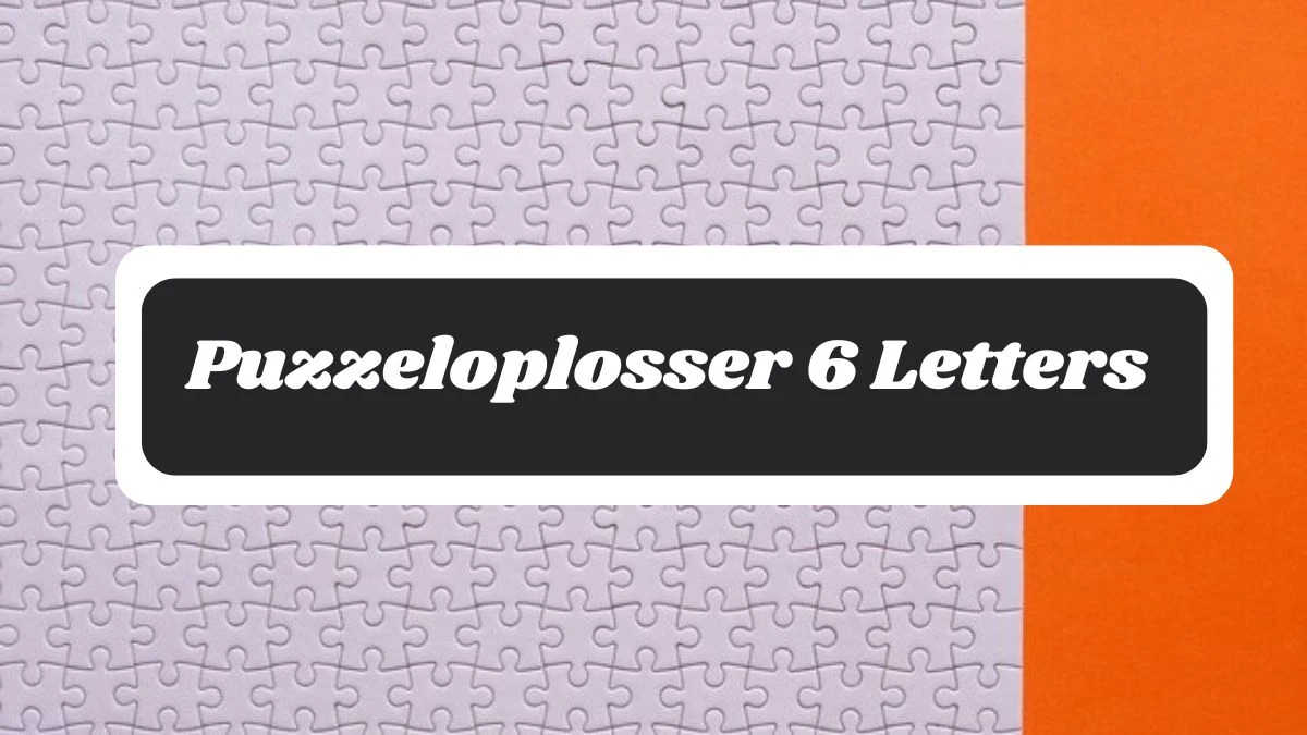 Puzzeloplosser 6 Letters