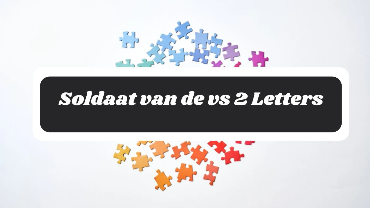 Soldaat van de vs 2 Letters