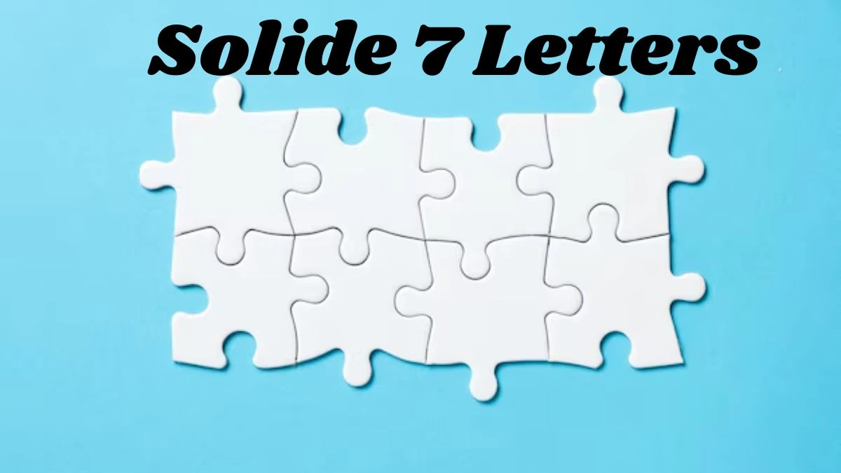 Solide 7 Letters