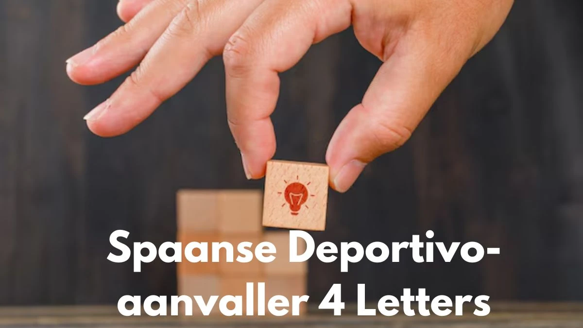 Spaanse Deportivo-aanvaller 4 Letters Puzzelwoordenboek kruiswoordpuzzels