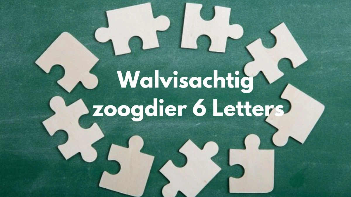 Walvisachtig zoogdier 6 Letters