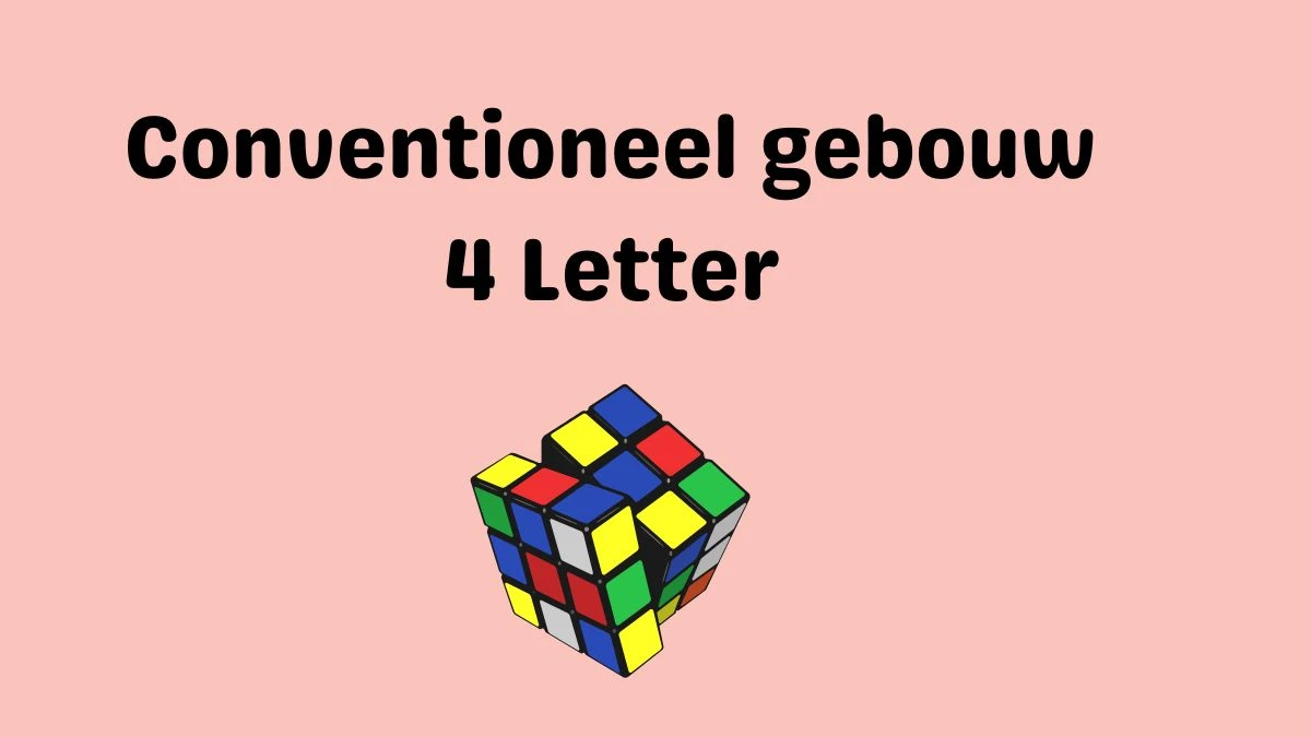 Conventioneel gebouw 4 Letters Cryptogrammen