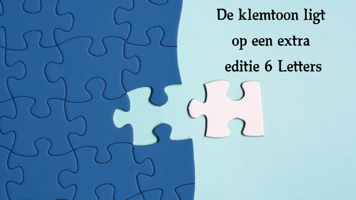 De klemtoon ligt op een extra editie 6 Letters Cryptogrammen